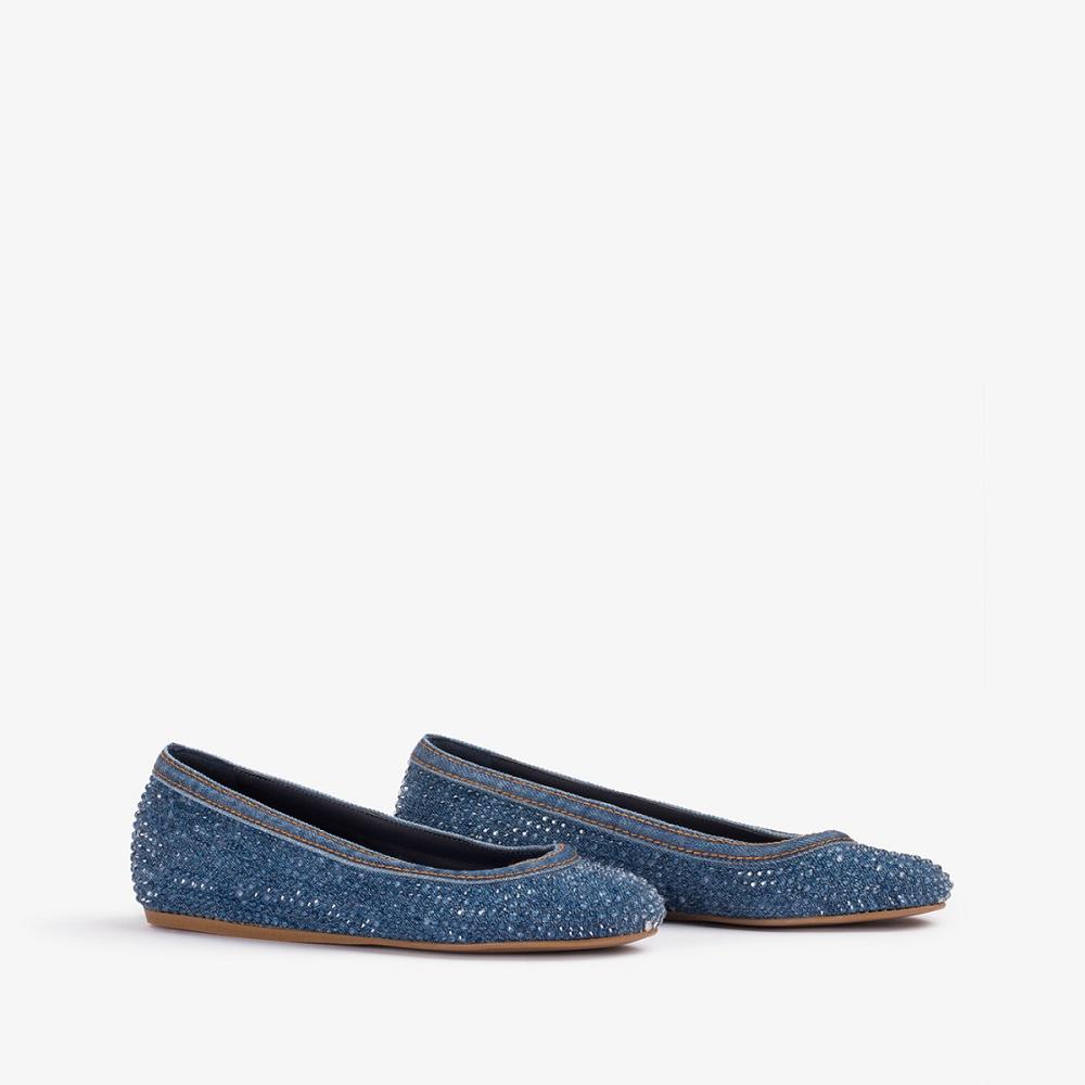 Blue Le Silla BESS BALLET FLAT | USA_LS45862