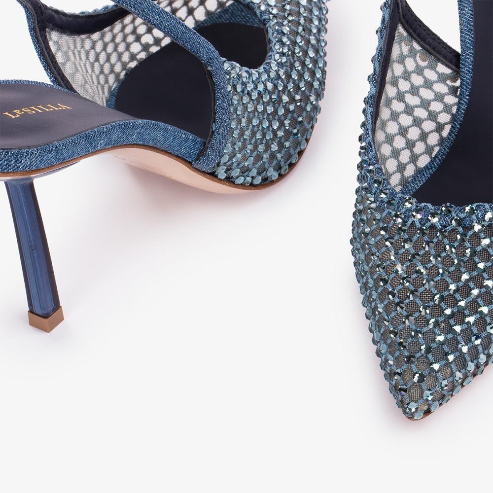 Blue Le Silla GILDA SLINGBACK 80 mm | USA_LS96911