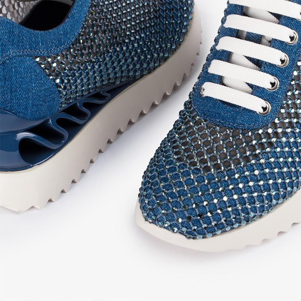 Blue Le Silla GILDA WAVE SNEAKER 60 mm | USA_LS26540