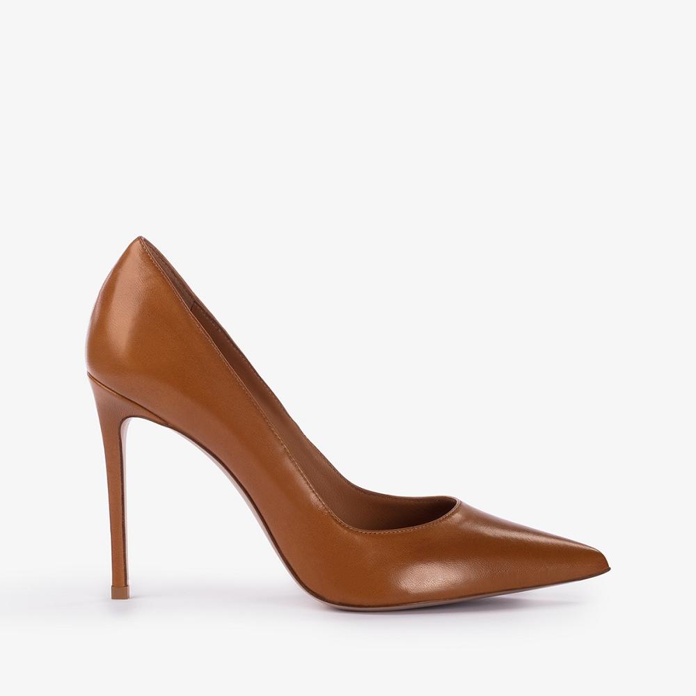 Brown Le Silla EVA PUMP 100 mm | USA_LS12215