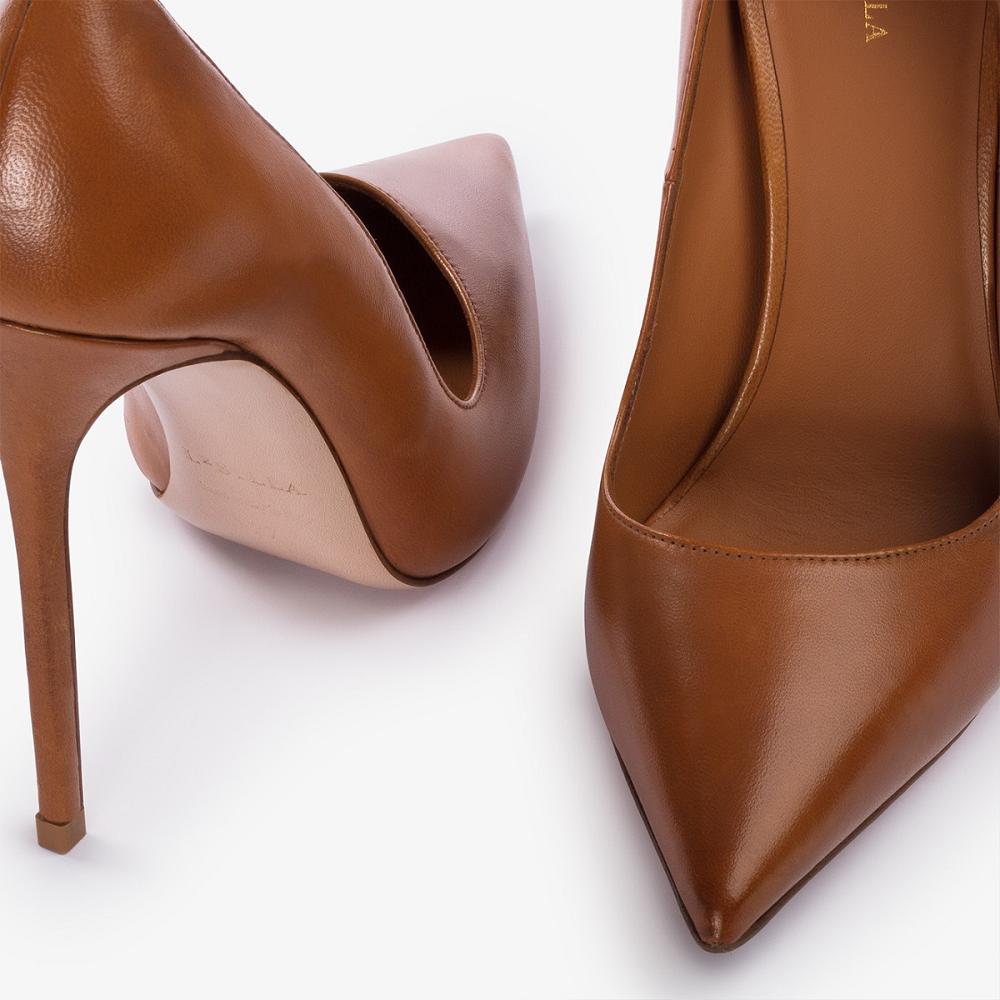 Brown Le Silla EVA PUMP 120 mm | USA_LS53420