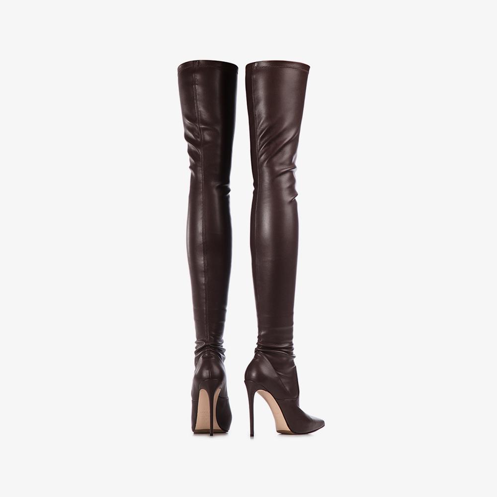 Brown Le Silla EVA THIGH-HIGH BOOT 120 mm | USA_LS27676