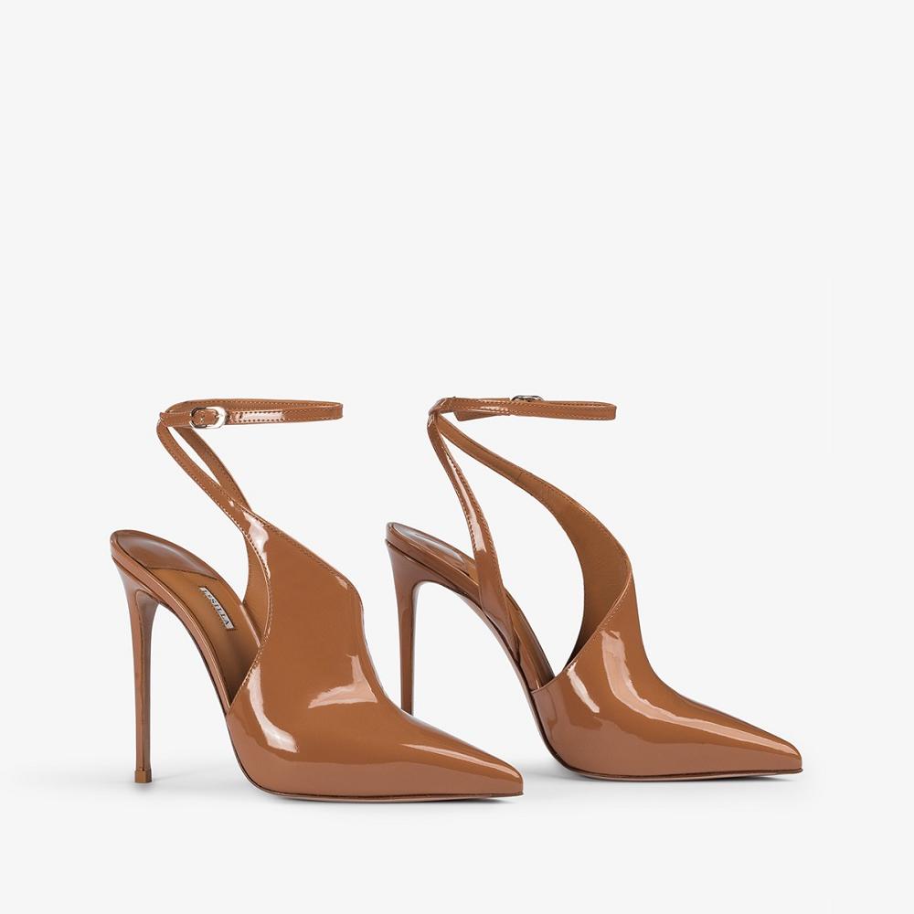 Brown Le Silla FUTURA PUMP 120 mm | USA_LS69652