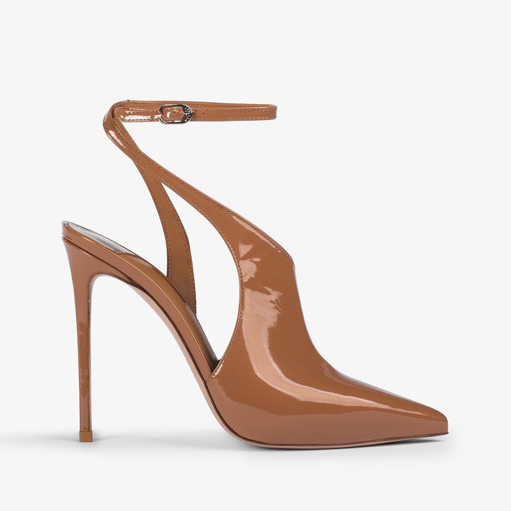 Brown Le Silla FUTURA PUMP 120 mm | USA_LS27416