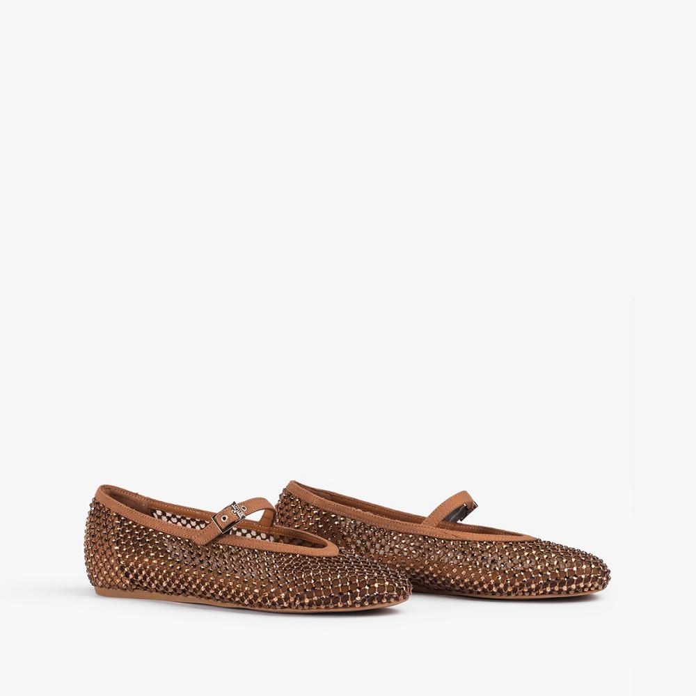 Brown Le Silla GILDA BALLET FLAT | USA_LS36923