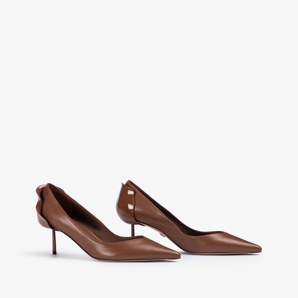 Brown Le Silla LES NUANCES PETALO PUMP 60 mm | USA_LS95078