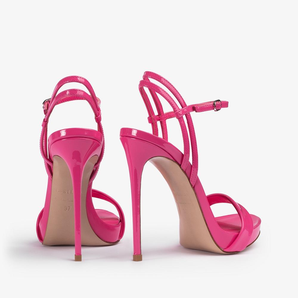 Fuchsia Le Silla GWEN SANDAL 120 mm | USA_LS85043