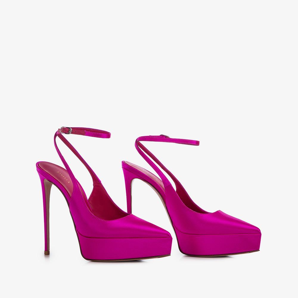 Fuchsia Le Silla UMA SLINGBACK 140 mm | USA_LS81541