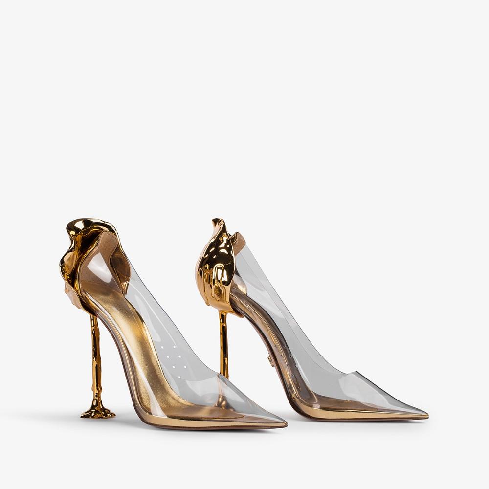 Gold Le Silla ANTHEA PUMP 120 mm | USA_LS86127