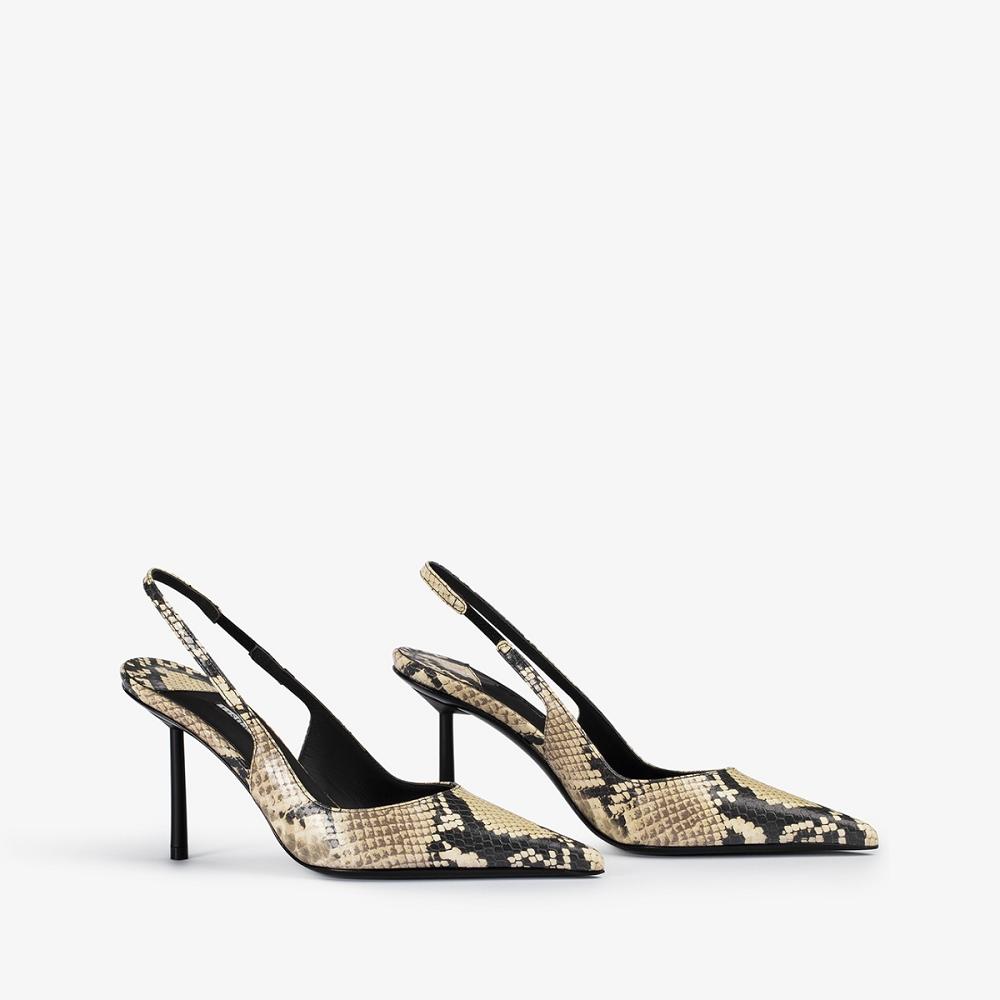 Gold Le Silla BELLA SLINGBACK 80 mm | USA_LS88186