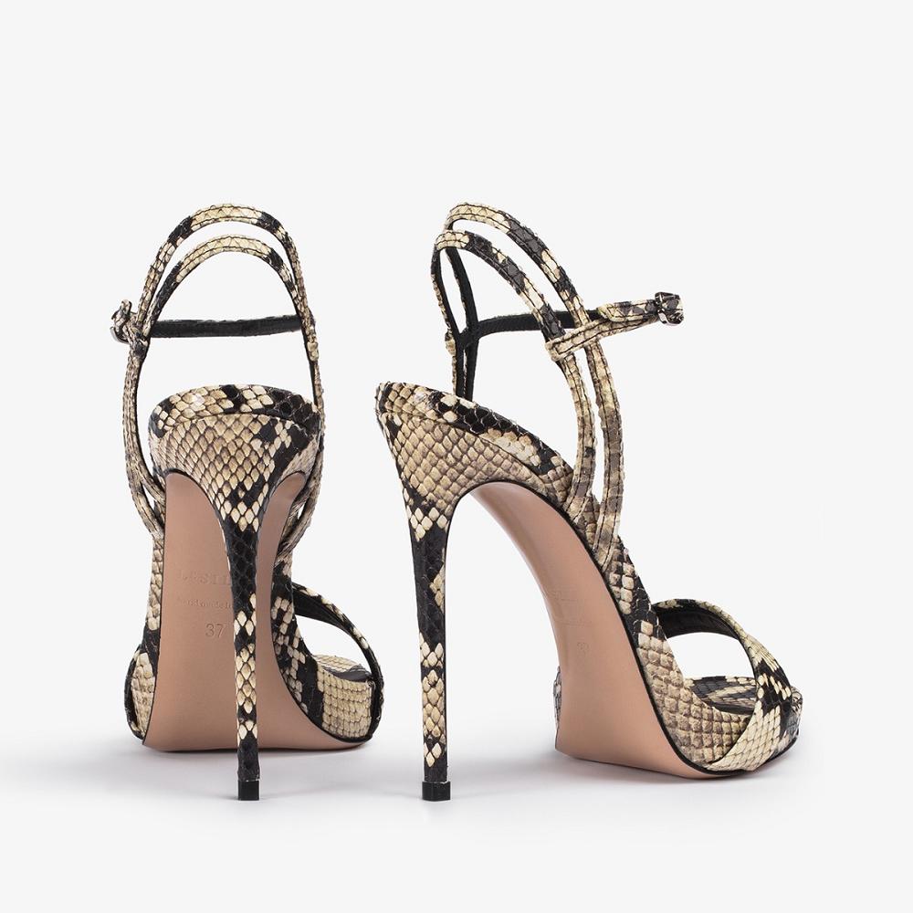 Gold Le Silla GWEN SANDAL 120 mm | USA_LS48277