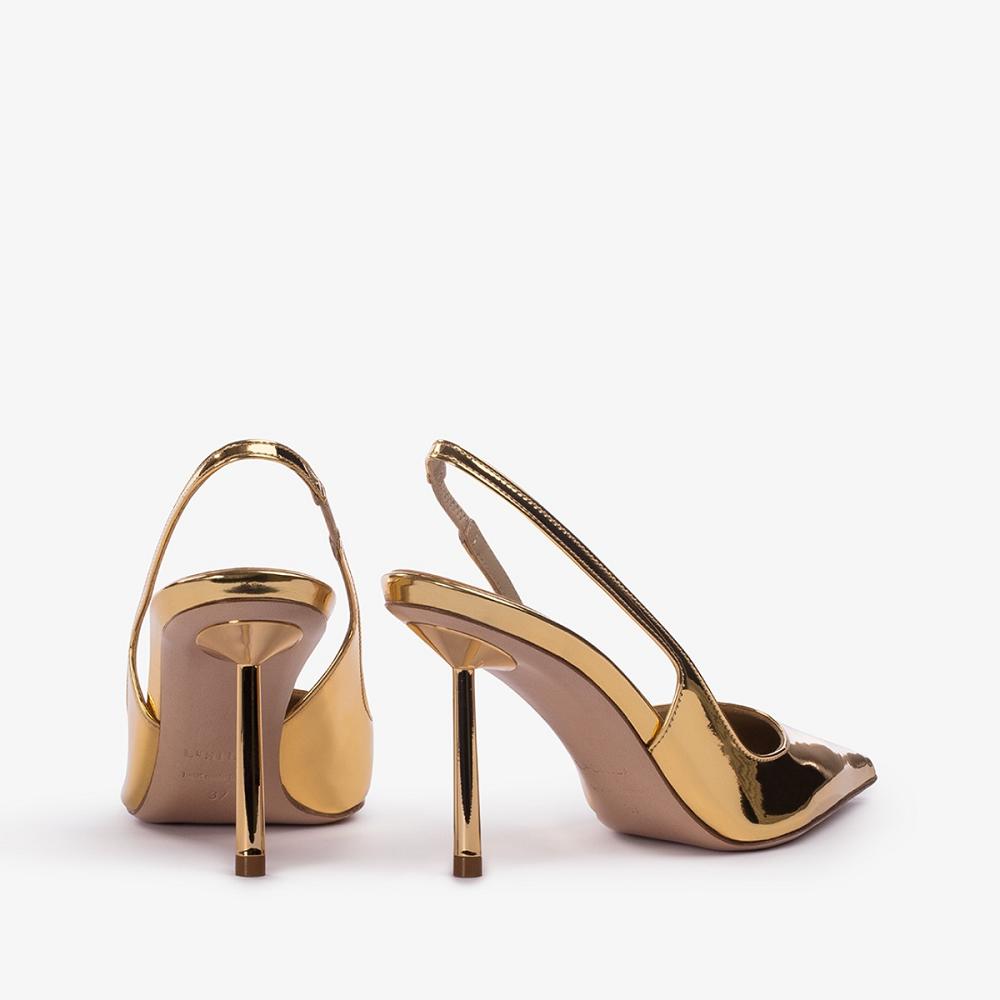 Gold Metal Le Silla BELLA SLINGBACK 80 mm | USA_LS19043