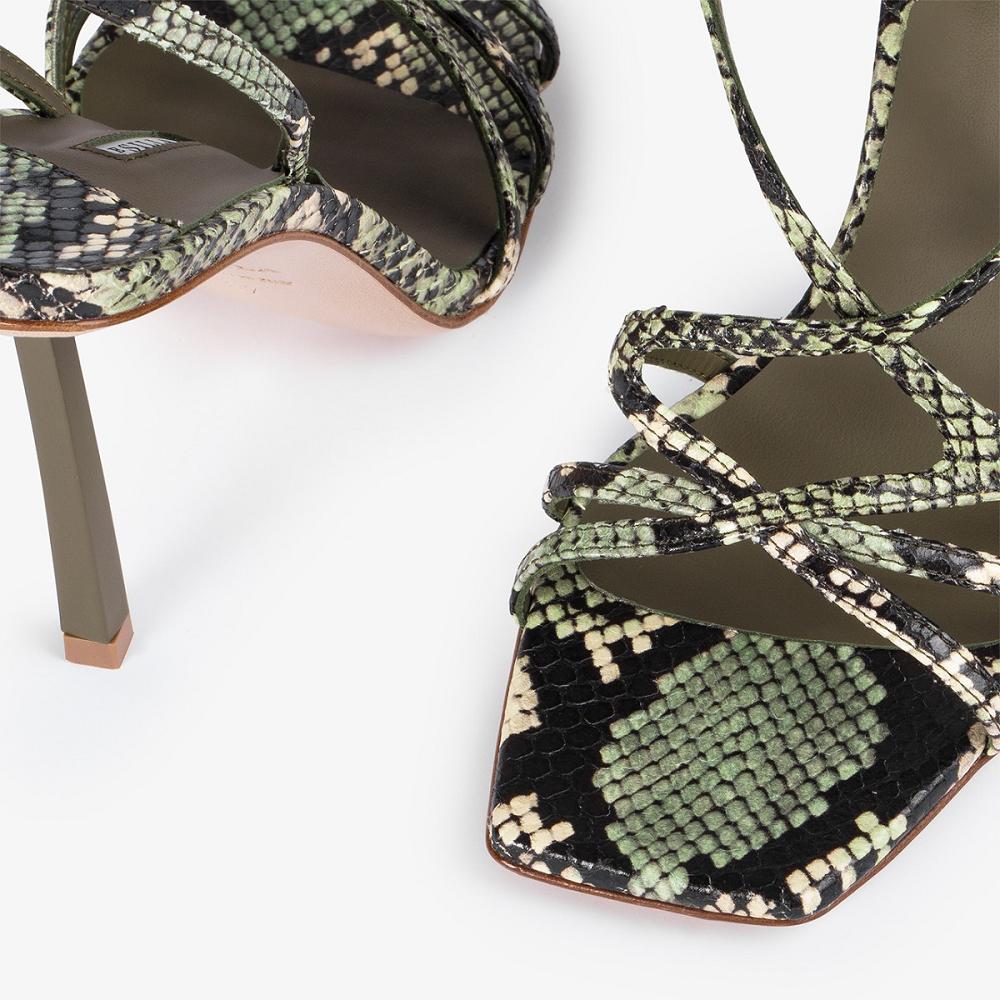 Green Le Silla BELEN SANDAL 95 mm | USA_LS62444