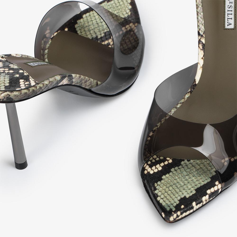 Green Le Silla BELLA SANDAL 80 mm | USA_LS98317