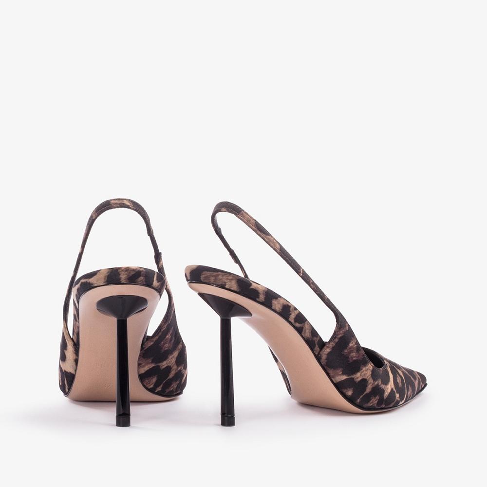 Leopard Le Silla BELLA SLINGBACK 80 mm | USA_LS12262