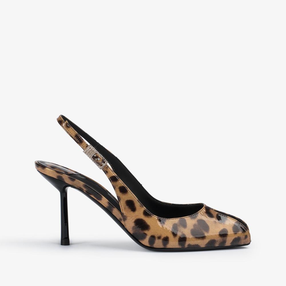 Leopard Le Silla CLIVAGE SLINGBACK 80 mm | USA_LS11977