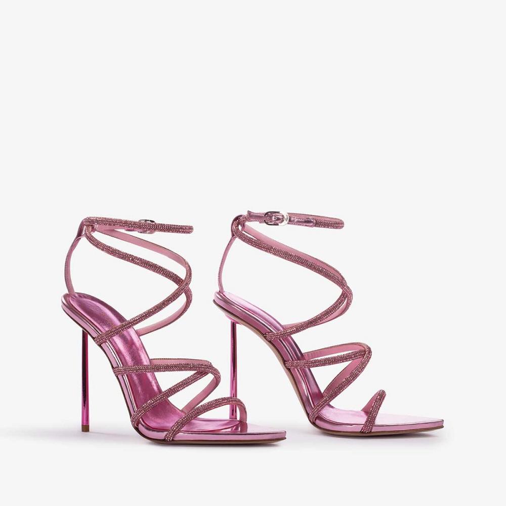 Pink Le Silla BELLA SANDAL 120 mm | USA_LS22603