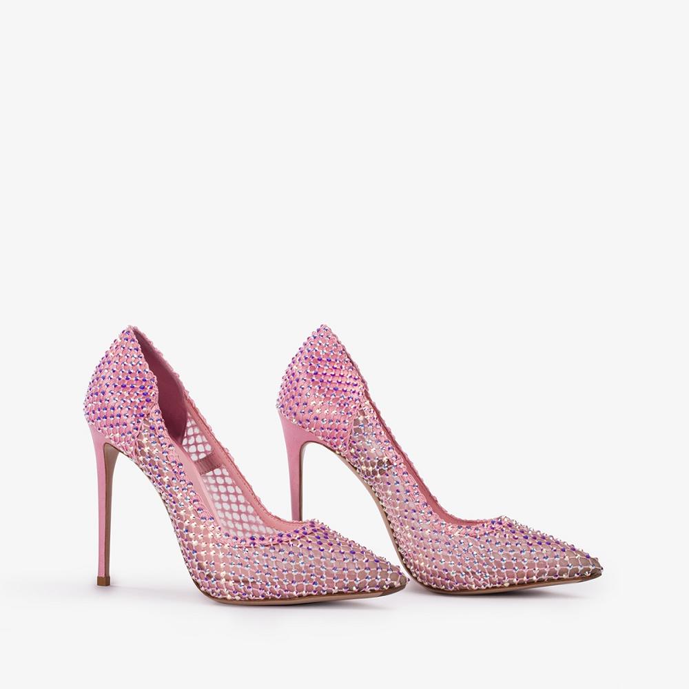 Pink Le Silla GILDA PUMP 120 mm | USA_LS38006