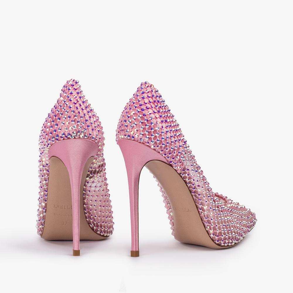 Pink Le Silla GILDA PUMP 120 mm | USA_LS38006