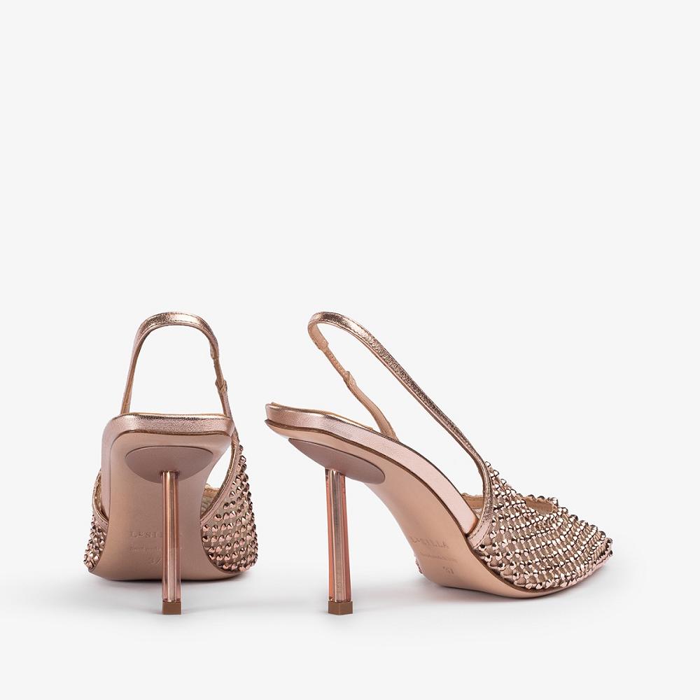 Pink Le Silla GILDA SLINGBACK 80 mm | USA_LS63007