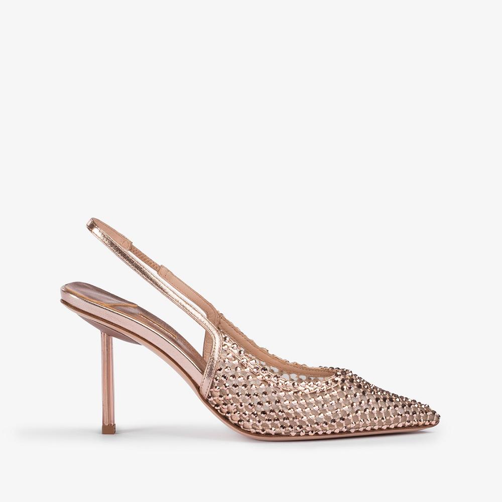 Pink Le Silla GILDA SLINGBACK 80 mm | USA_LS63007