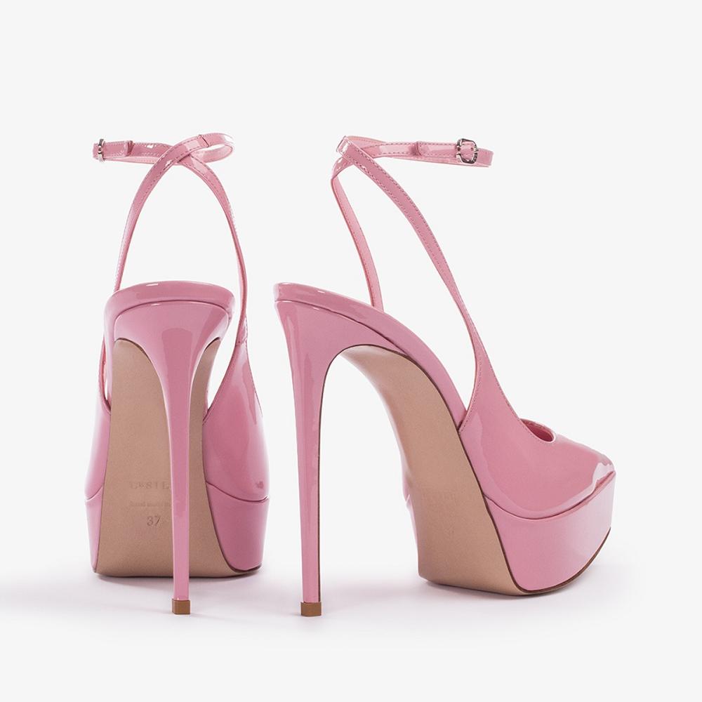 Pink Le Silla UMA SLINGBACK 140 mm | USA_LS41550