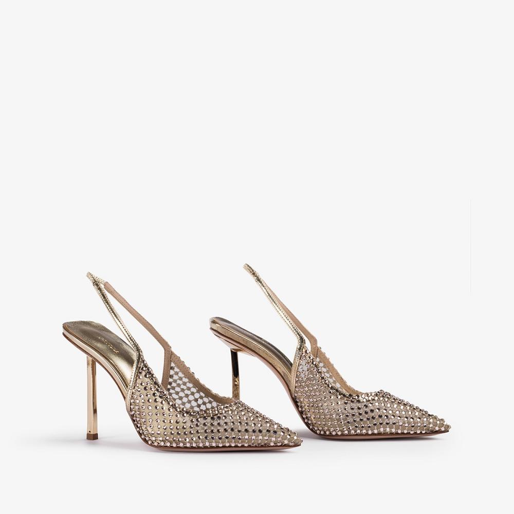 Platinum Le Silla GILDA SLINGBACK 100 mm | USA_LS13108