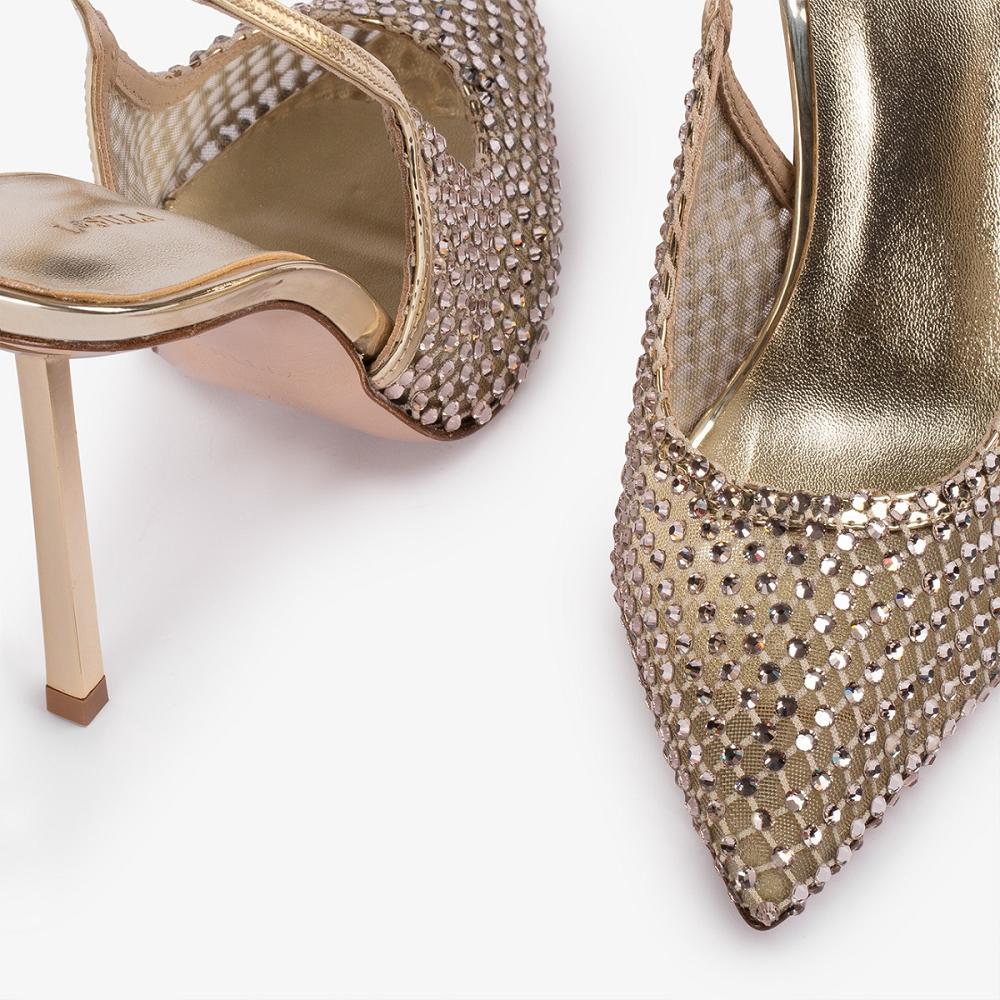 Platinum Le Silla GILDA SLINGBACK 100 mm | USA_LS13108