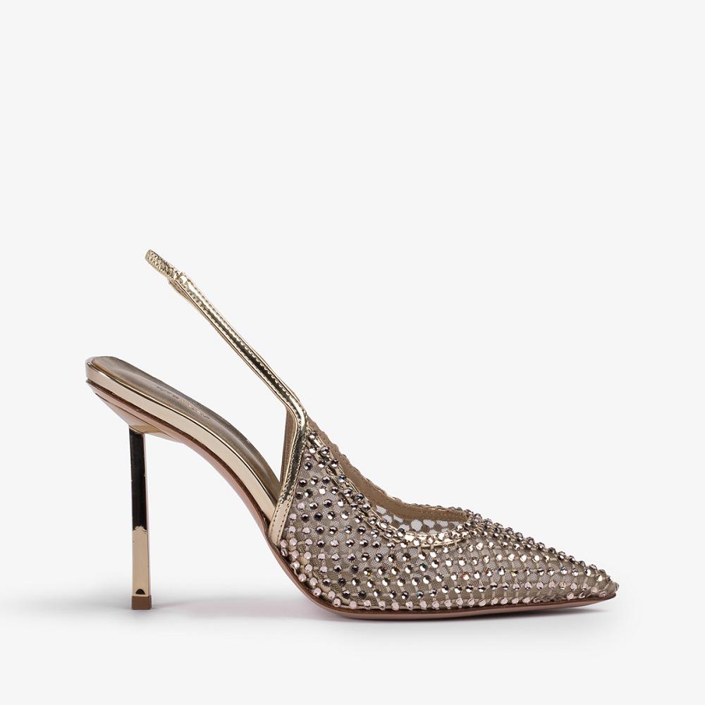 Platinum Le Silla GILDA SLINGBACK 100 mm | USA_LS13108