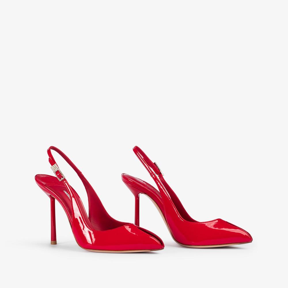 Red Le Silla CLIVAGE SLINGBACK 100 mm | USA_LS54722