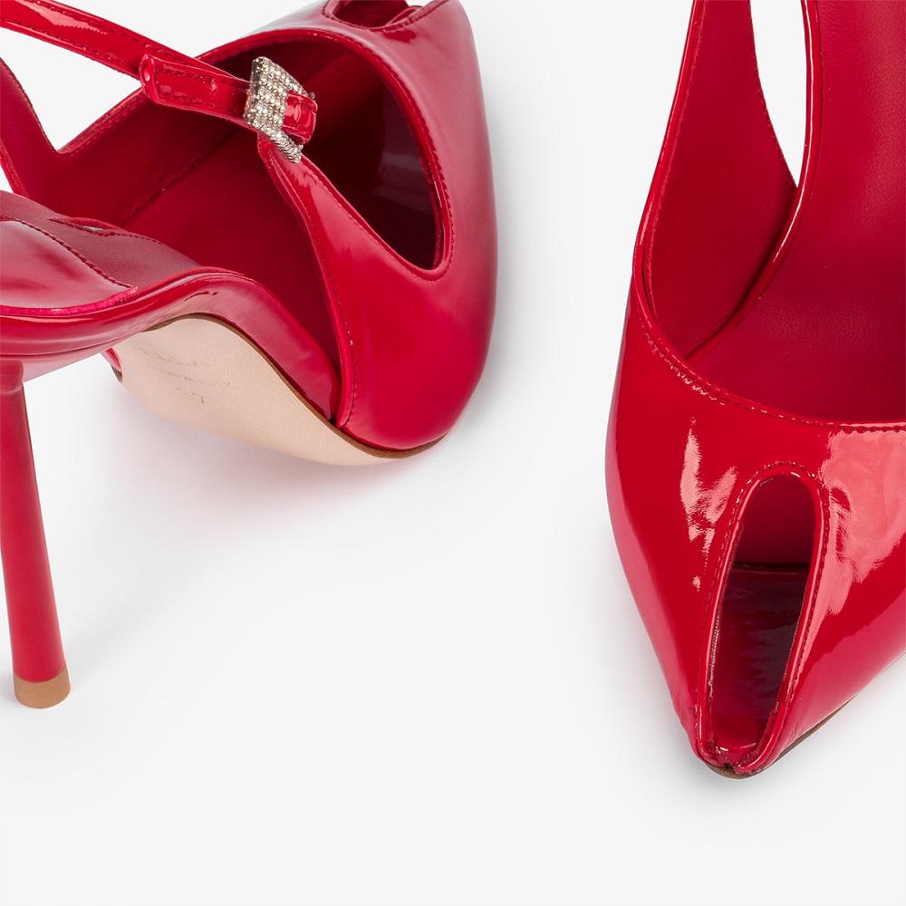 Red Le Silla CLIVAGE SLINGBACK 100 mm | USA_LS54722