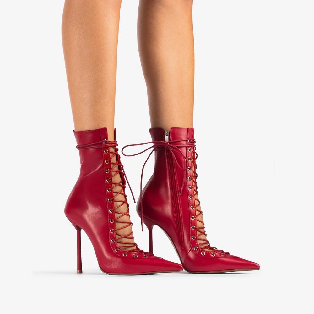 Red Le Silla COLETTE ANKLE BOOT 120 mm | USA_LS79752