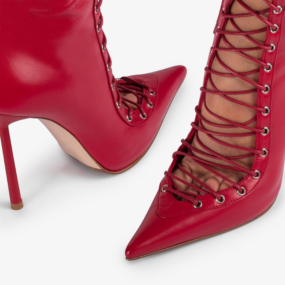 Red Le Silla COLETTE ANKLE BOOT 120 mm | USA_LS79752