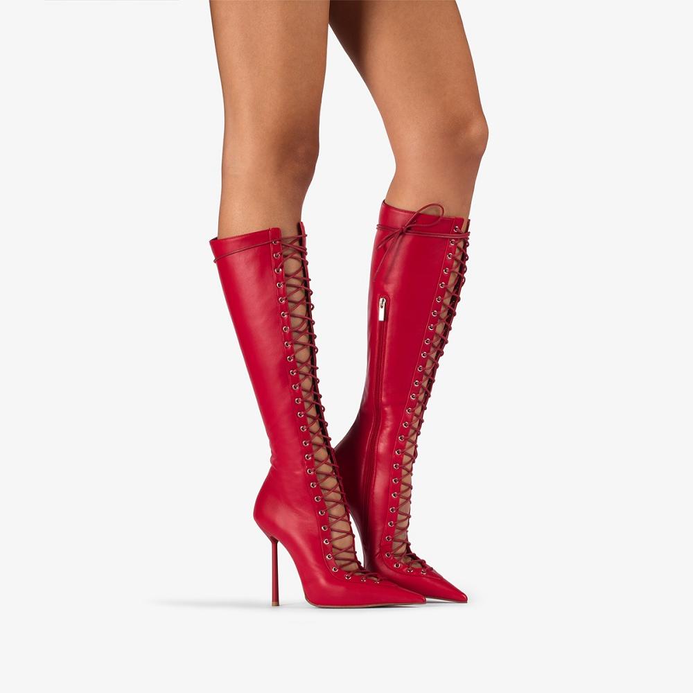 Red Le Silla COLETTE BOOT 120 mm | USA_LS79434