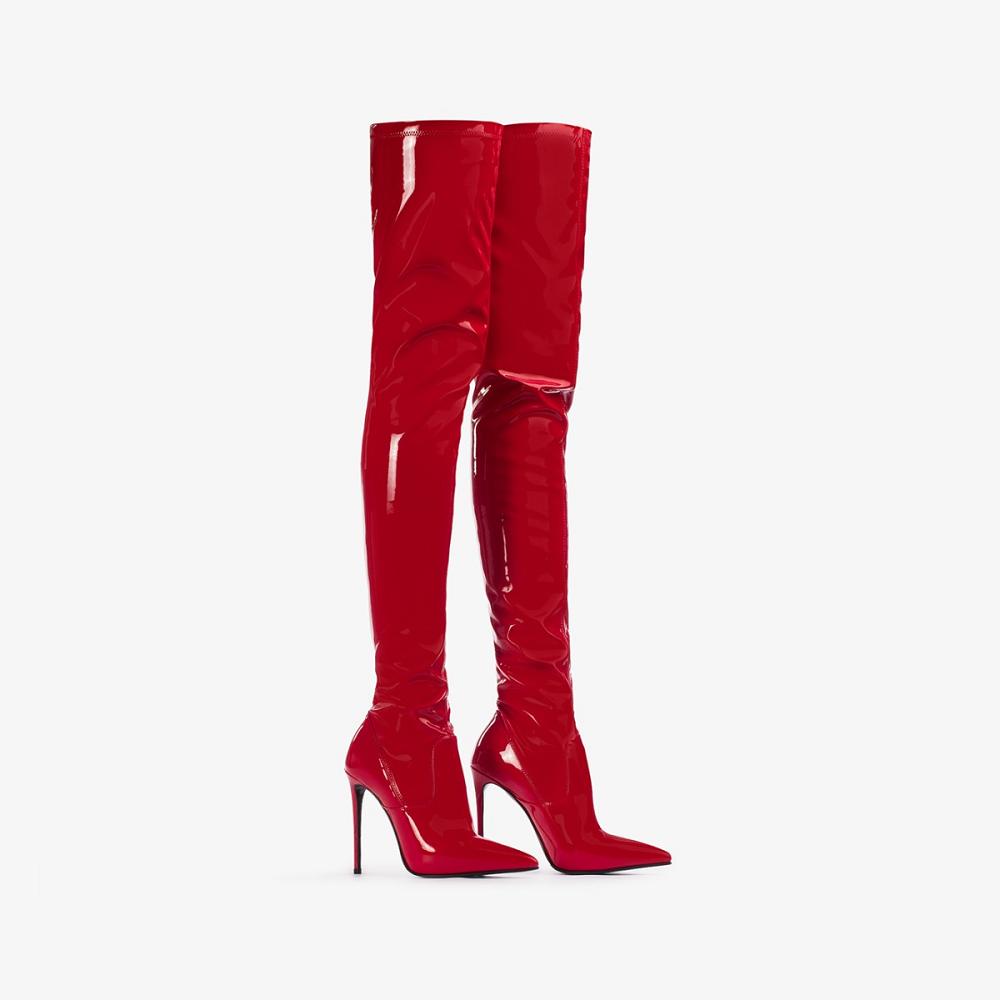 Red Le Silla EVA THIGH-HIGH BOOT 120 mm | USA_LS48664