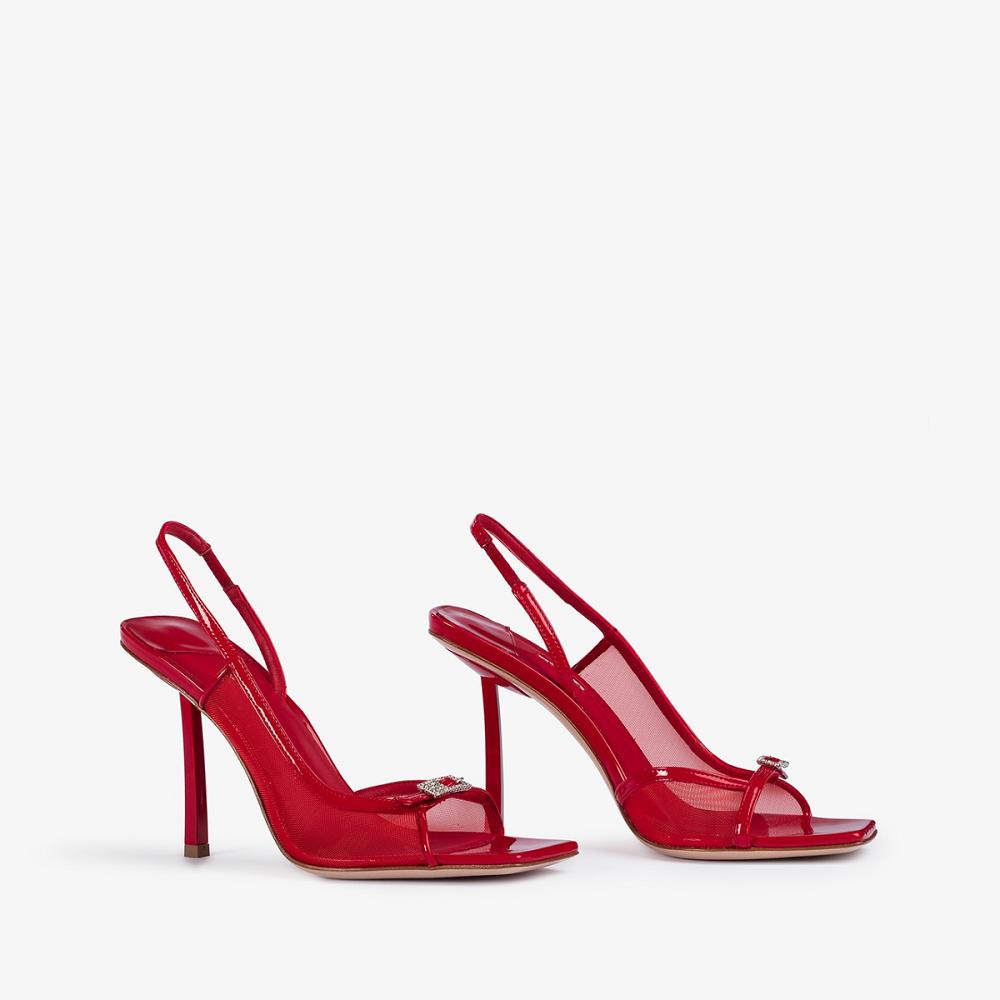 Red Le Silla VITTORIA SANDAL 100 mm | USA_LS26777