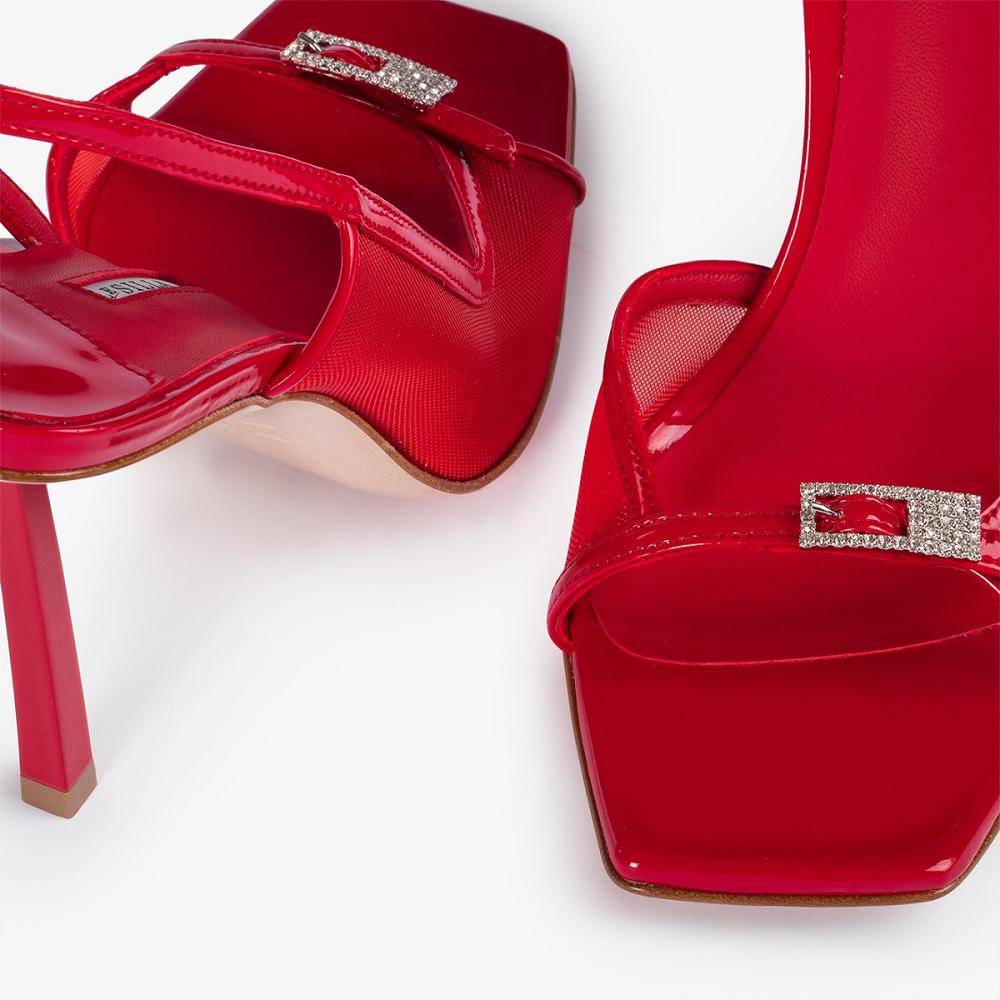 Red Le Silla VITTORIA SANDAL 100 mm | USA_LS26777