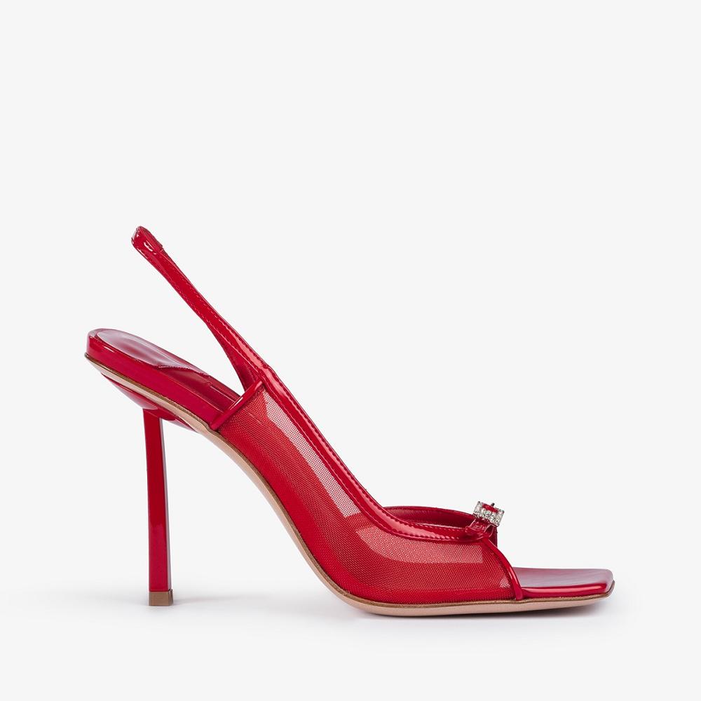 Red Le Silla VITTORIA SANDAL 100 mm | USA_LS26777