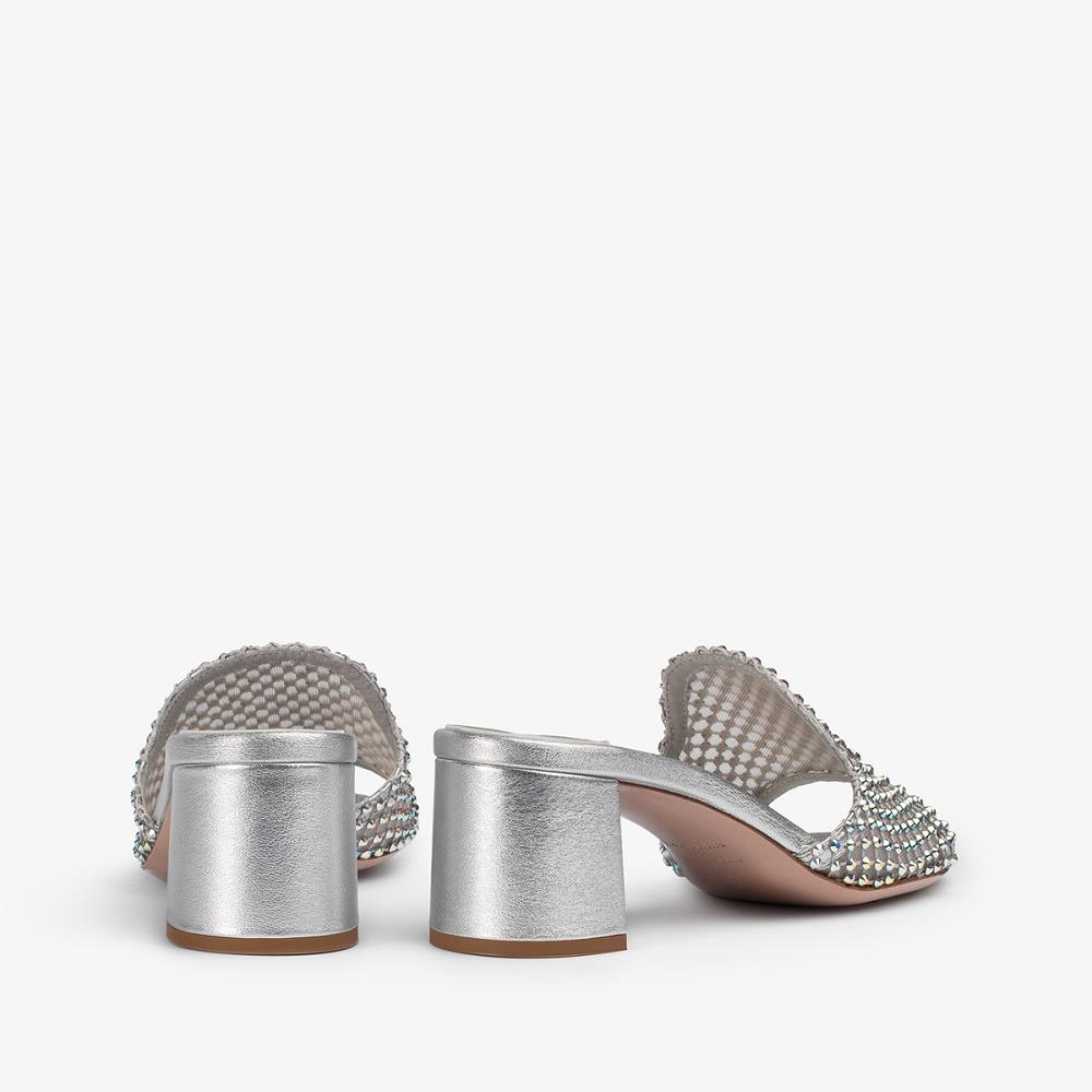 Silver Le Silla GILDA SANDAL 60 mm | USA_LS19822