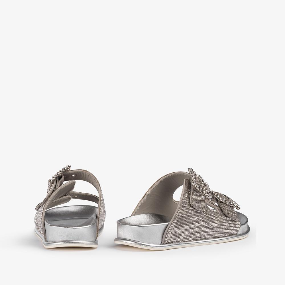 Silver Le Silla POOLSIDE SLIPPER | USA_LS11953