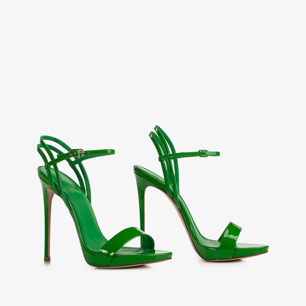 Turquoise Green Le Silla GWEN SANDAL 120 mm | USA_LS56187