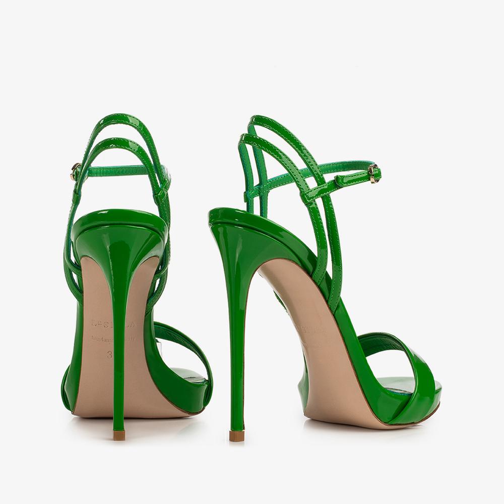 Turquoise Green Le Silla GWEN SANDAL 120 mm | USA_LS56187