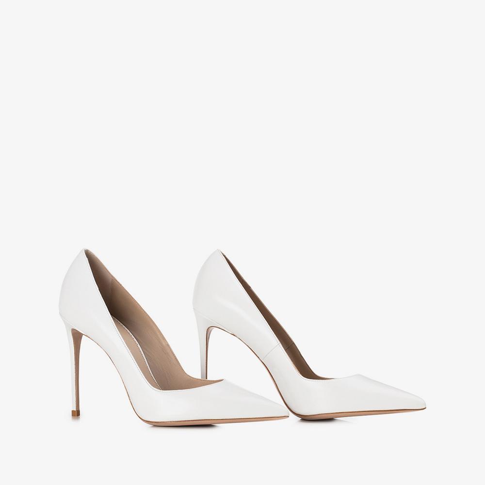 White Le Silla EVA PUMP 100 mm | USA_LS34340