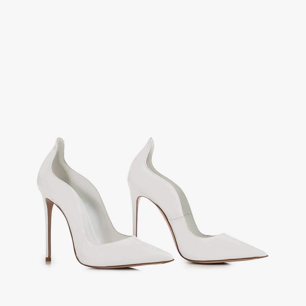 White Le Silla IVY PUMP 120 mm | USA_LS79029