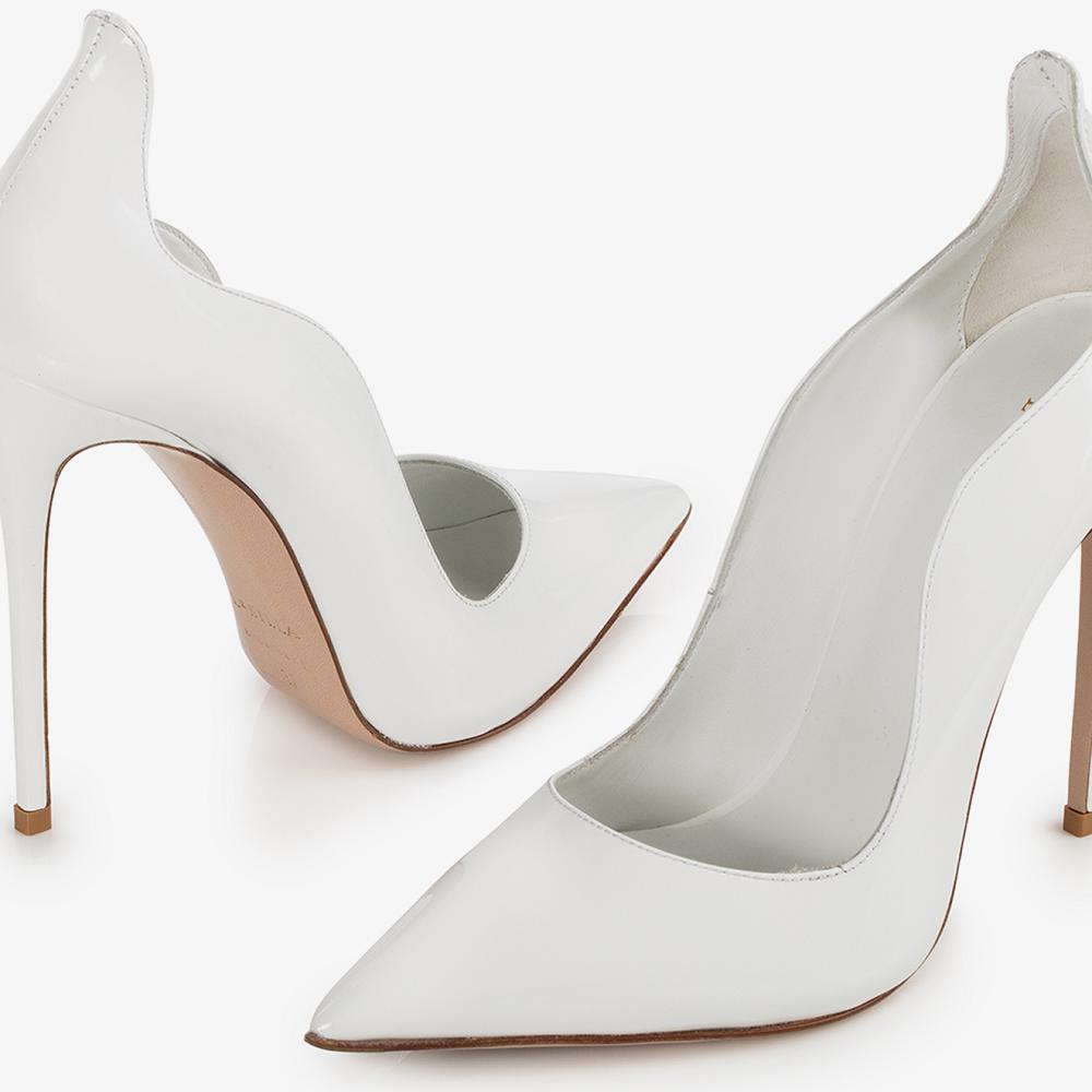 White Le Silla IVY PUMP 120 mm | USA_LS79029