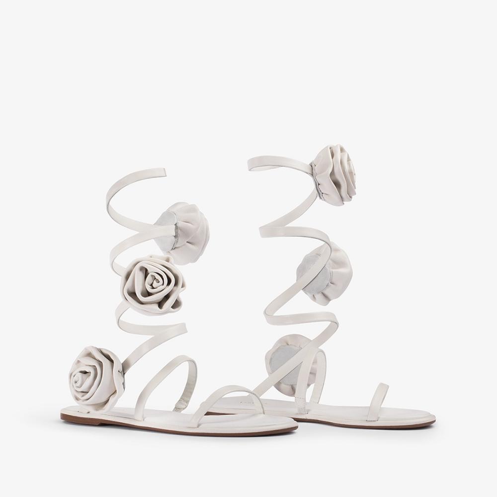 White Le Silla ROSE SANDAL | USA_LS38136