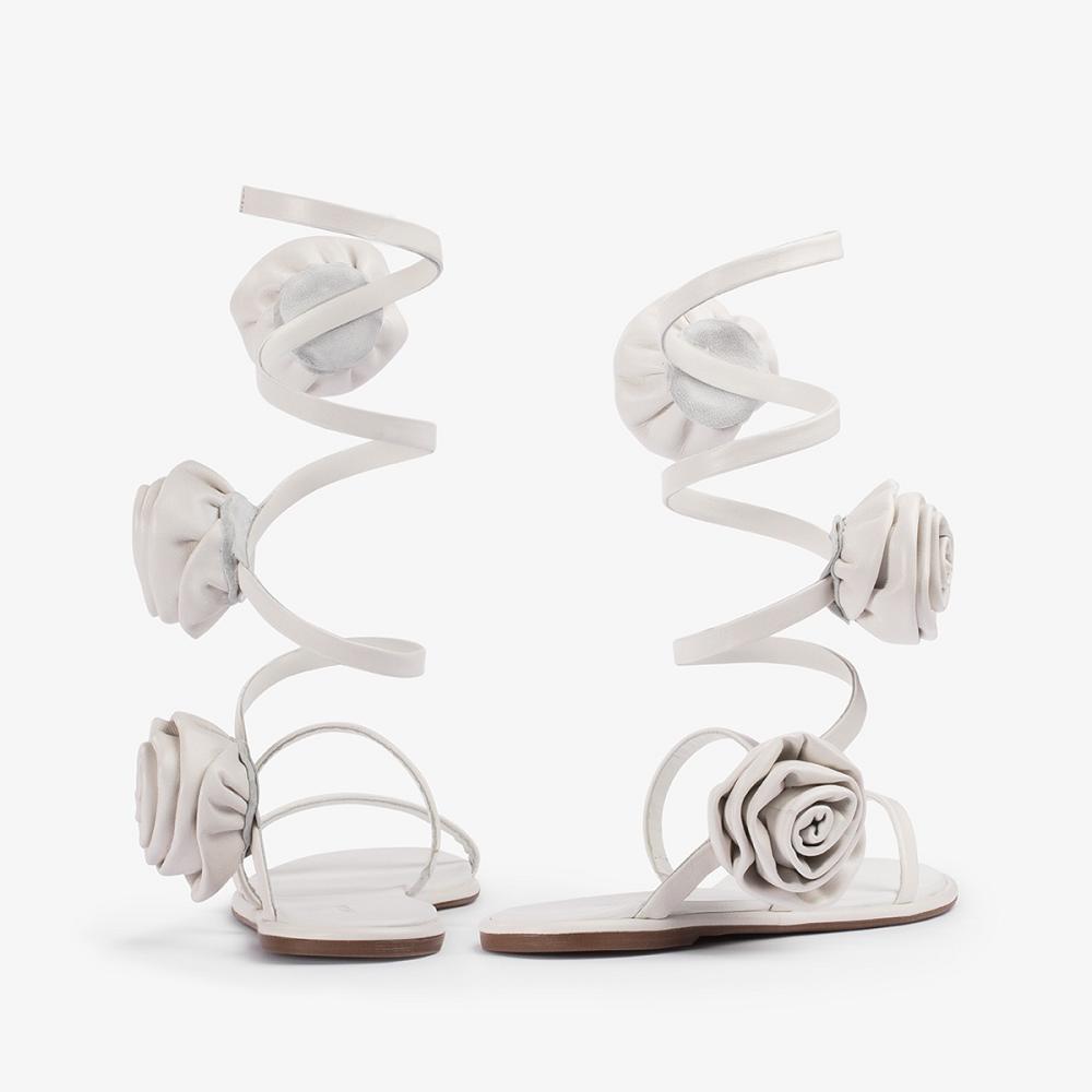 White Le Silla ROSE SANDAL | USA_LS38136