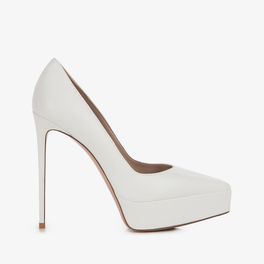 White Le Silla UMA PUMP 140 mm | USA_LS88984