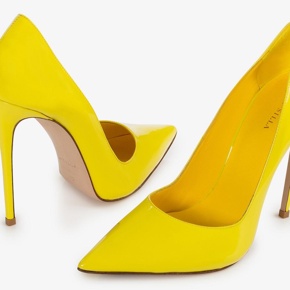 Yellow Le Silla EVA PUMP 120 mm | USA_LS35614